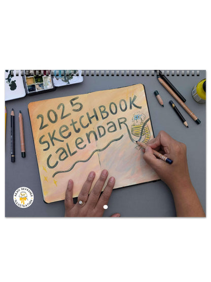 2025 Sketchbook Calendar